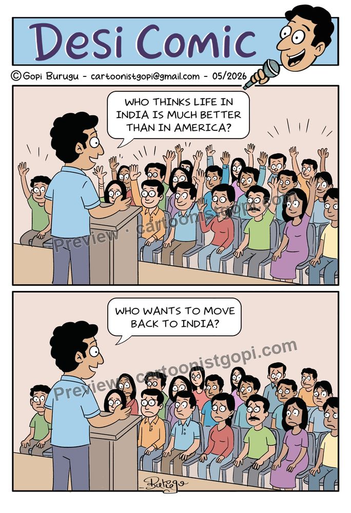Who wants to go back to India
