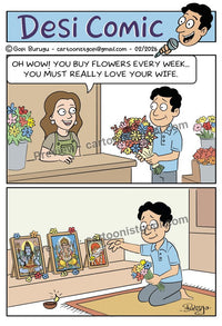 You must really love your wife