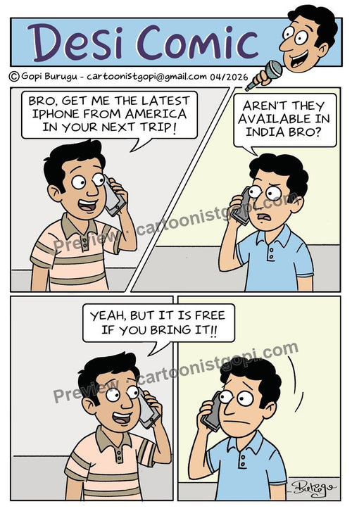 Bring iPhone from America