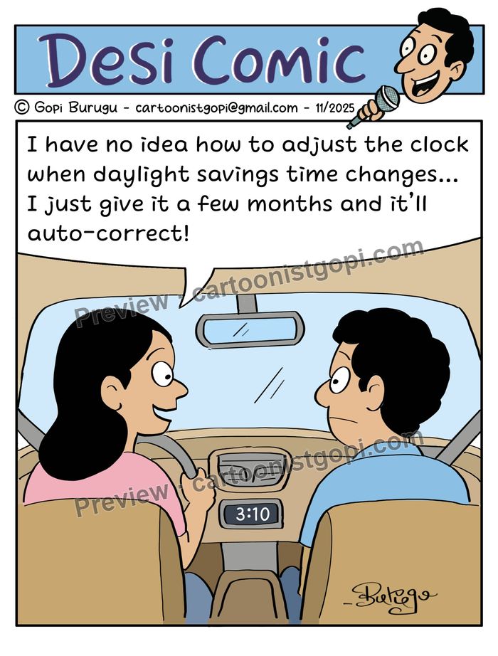 Daylight savings auto-correct