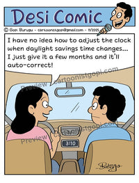Daylight savings auto-correct