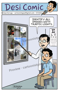 Eye test Captcha