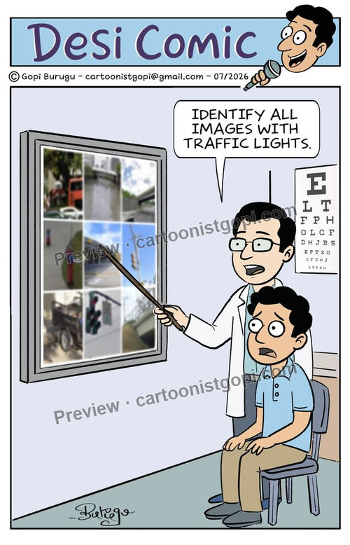 Eye test Captcha