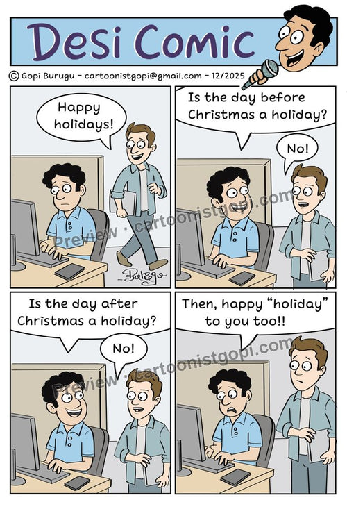 Happy holidays