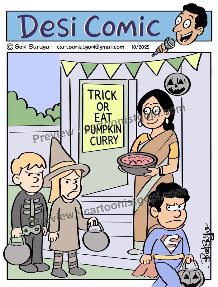 Trick or pumpkin curry