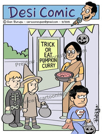 Trick or pumpkin curry