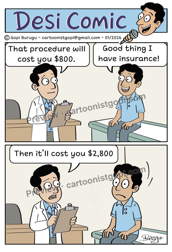 More expensive when you have Insurance