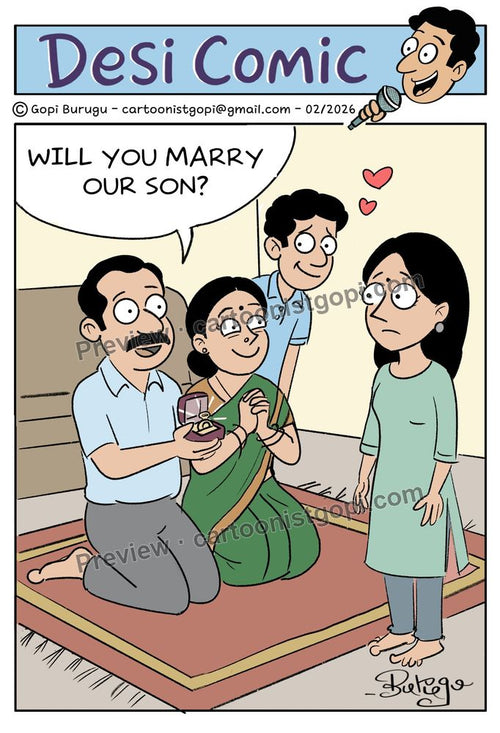 Parents proposing