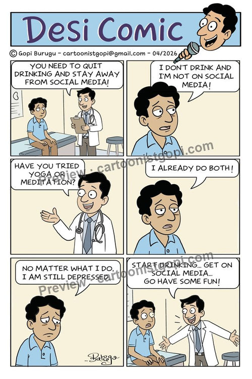 Quit drinking for depression