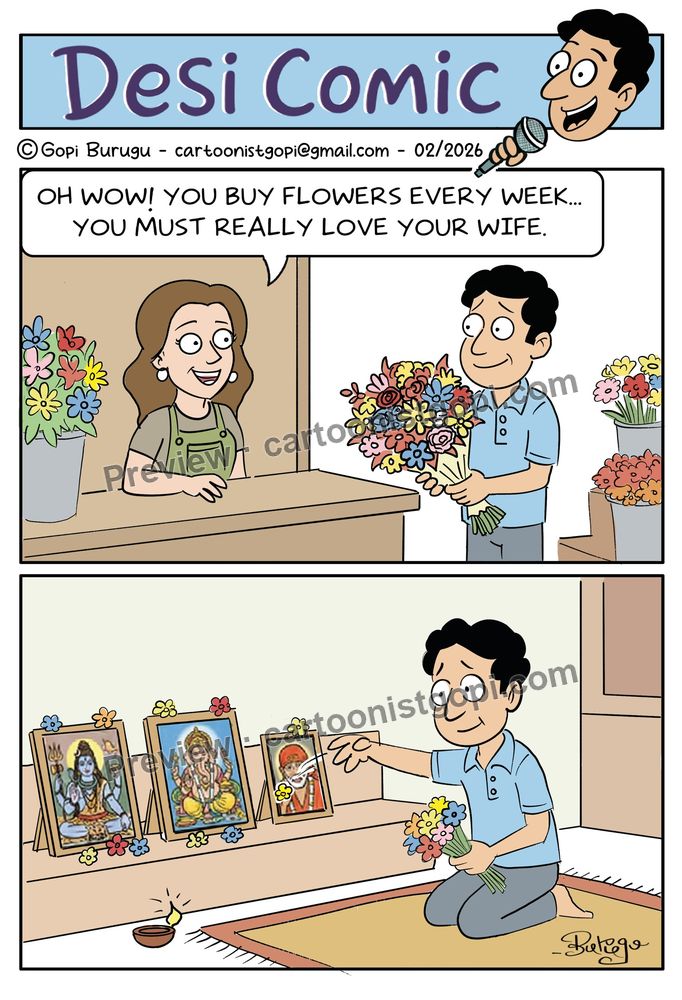 You must really love your wife