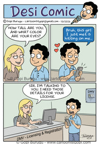DMV Hitting on Me